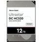 Western Digital HGST Ultrastar DC HC520 HUH721212ALE604 12 TB Hard Drive - 3.5" Internal - SATA (SATA/600) - 7200rpm - 550 TB TBW - 5 Year Warranty - PuriLite