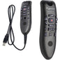 Nuance PowerMic III Wired Microphone - 3 ft - Mono - 20 Hz to 16 kHz - Handheld - USB