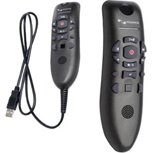 Nuance PowerMic III Wired Microphone - 9 ft - Mono - 20 Hz to 16 kHz - Uni-directional - Handheld - USB