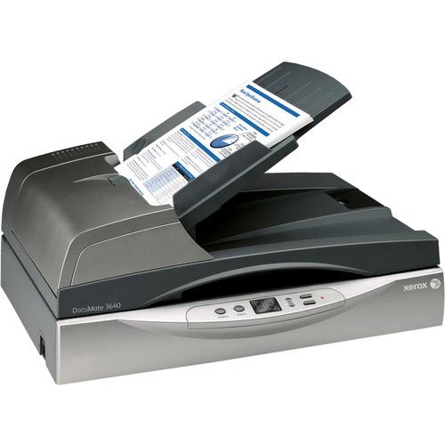 Xerox DocuMate XDM36405M-WU/VP Flatbed Scanner - 600 dpi Optical - 24-bit Color - 8-bit Grayscale - 40 ppm (Mono) - 40 ppm (Color) - USB