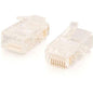 C2G 11381 Cat.5 Network Connector - 100 Pack - 1 x RJ-45 Male - Clear