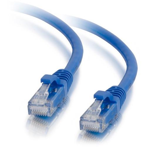 C2G Cat5e Patch Cable - RJ-45 Male Network - RJ-45 Male Network - 2.13m - Blue