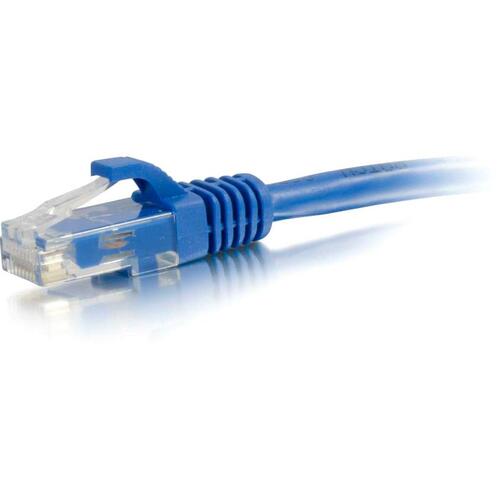 C2G Cat5e Patch Cable - RJ-45 Male Network - RJ-45 Male Network - 7.62m - Blue