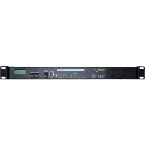 Vertiv Geist RCURN082-102L13TL6-OD 8-Outlet PDU - Switched - NEMA L6-20P - 8 x IEC 60320 C13 - 230 V AC - Network (RJ-45) - Horizontal - Rack-mountable