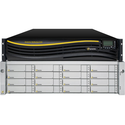 Nortonlifelock Symantec NetBackup 5220 Network Storage Server - 2 x Intel Xeon E5620 Quad-core (4 Core) 2.40 GHz - 36 TB Installed HDD Capacity - Fibre Channel Controller - RAID Supported 1, 6 - Network (RJ-45) - Rack-mountable