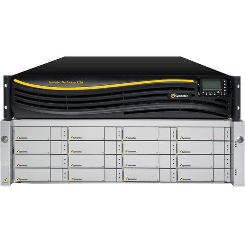 Nortonlifelock Symantec NetBackup 5220 Network Storage Server - 2 x Intel Xeon E5620 Quad-core (4 Core) 2.40 GHz - 72 TB Installed HDD Capacity - Fibre Channel Controller - RAID Supported 1, 6 - Network (RJ-45) - Rack-mountable