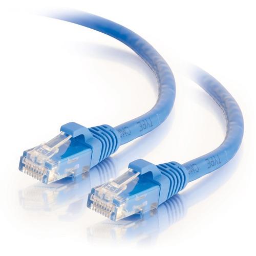 C2G 15 ft Cat6 Snagless UTP Unshielded Network Patch Cable - Blue - 15 ft Category 6 Network Cable for Network Device - First End: 1 x RJ-45 Male Network - Second End: 1 x RJ-45 Male Network - Patch Cable - Blue