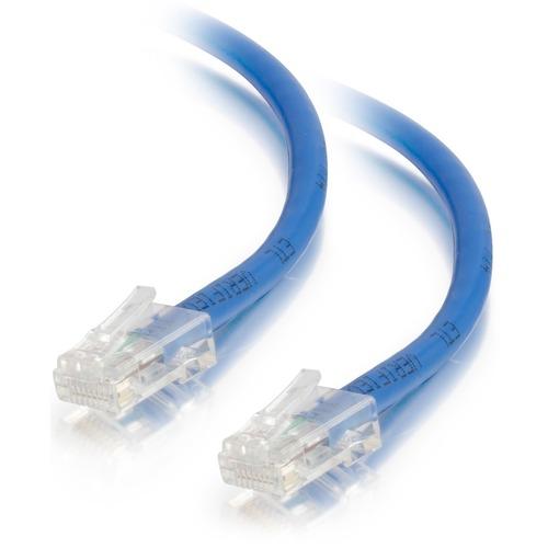 C2G Cat5e Patch Cable - RJ-45 Male Network - RJ-45 Male Network - 0.91m - Blue