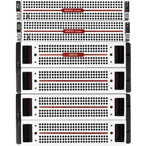 Veritas Access 3340 NAS Storage System - 2 x Intel Xeon 1.80 GHz - 82 x HDD Installed - 255 TB Installed HDD Capacity - 192 GB RAM - 12Gb/s SAS Controller - RAID Supported 1, 6 - Gigabit Ethernet, 10 Gigabit Ethernet - VGA - 4 USB Port(s) - 1 USB 2.0 Por