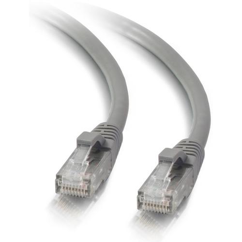 C2G Cat5e Patch Cable - RJ-45 Male - RJ-45 Male - 30.48cm - Gray