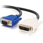 C2G Analog Video Cable - DVI-A Male - HD-15 Male - 3m - Black