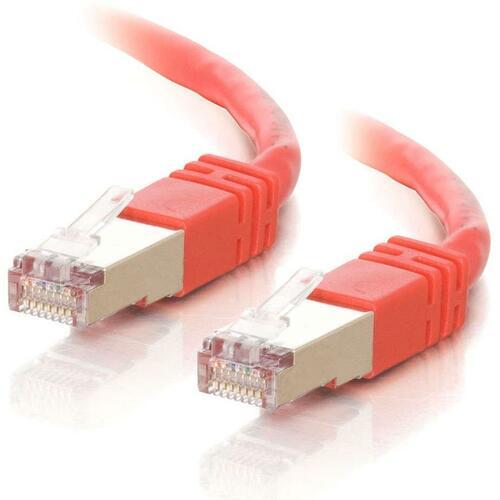 C2G Cat5e STP Patch Cable - RJ-45 Male - RJ-45 Male - 0.91m - Red