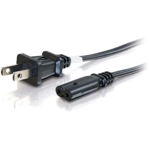 C2G 6ft Non-Polarized Power Cord - 1.83m