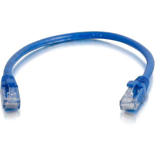 C2G 10ft Cat6 Ethernet Cable - 25 Pack - Snagless Unshielded (UTP) - Blue - 10 ft Category 6 Network Cable for Network Device - First End: 1 x RJ-45 Male - Second End: 1 x RJ-45 Male - Patch Cable - Blue - 25
