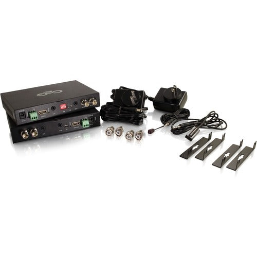 C2G HDMI over Coax Extender - Complete solution for extending high definition HDMI audio and video over a single RG6 coax cable