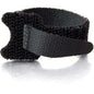 C2G 6 Inch Hook and Loop Cable Straps - Black - 12 Pack