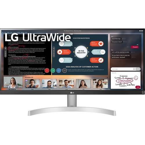Lg Electronics LG Ultrawide 29WN600-W 29" UW-UXGA LCD Monitor - 21:9 - 29.00" (736.60 mm) Class - In-plane Switching (IPS) Technology - 2560 x 1080 - 16.7 Million Colors - FreeSync - 250 cd/m‚² - 5 ms GTG (Fast) - HDMI - DisplayPort