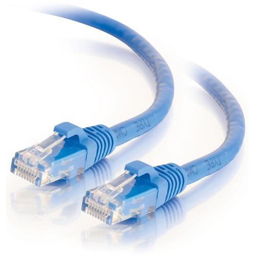 C2G Cat6 Snagless Patch Cable - RJ-45 Male - RJ-45 Male - 1.52m - Blue