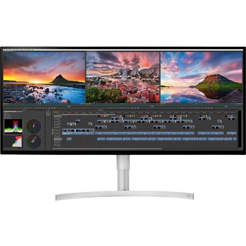 Lg Electronics LG 34WK95U-W 34" 5K UHD LED LCD Monitor - 21:9 - 34" (863.60 mm) Class - Nano In-plane Switching (Nano IPS) Technology - 5120 x 2160 - 5 ms GTG - HDMI - DisplayPort - Speaker