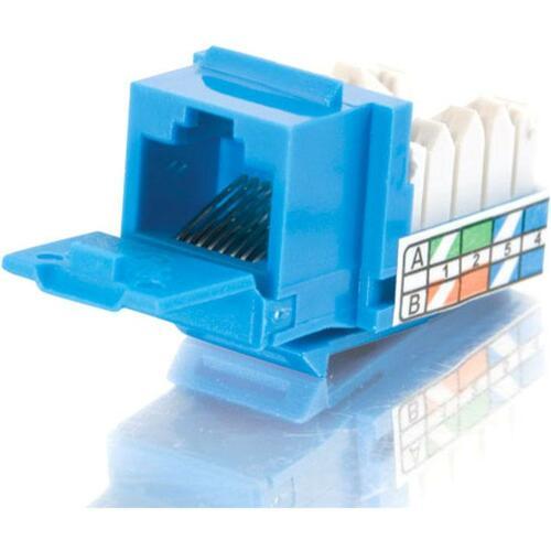 C2G Cat. 5e RJ-45 90-Degree Keystone Jack - RJ-45