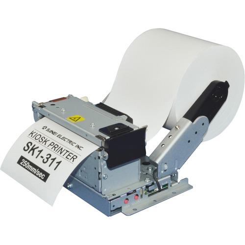 Star Micronics SK1-V311SF4-LQP-SP Desktop Direct Thermal Printer - Monochrome - Receipt Print - USB - Serial - 3.27" Print Width - 250 mm/s Mono - 203 dpi