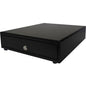 Star Micronics Choice CD4-1416BKSS45 Cash Drawer - 4 Bill - 5 CoinPrinter Driven - Stainless Steel - Black x 14" (355.60 mm) Width x 16" (406.40 mm) Depth