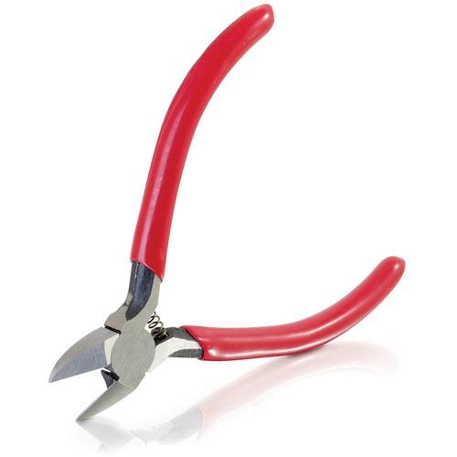 C2G Flush Wire Cutter - Red - Steel - 72.6 g