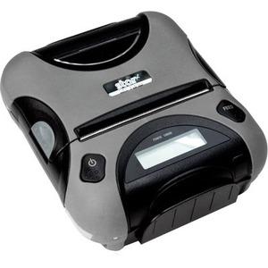 Star Micronics SM-T301-DB50 US GRY Direct Thermal Printer - Portable - Serial - Bluetooth - Battery Included - 2.83" Print Width - 75 mm/s Mono - 203 dpi - Wireless LAN - 3.15" (80 mm) Label Width