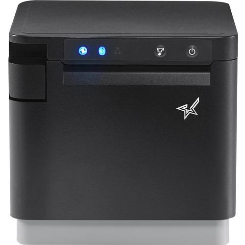 Star Micronics Thermal Printer MCP31CB BK US - USB-C & Bluetooth - Black - Receipt Printer - 250 mm/sec - Monochrome - Auto Cutter - IPX2 Certified