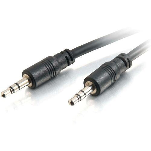 C2G 40106 Stereo Audio Cable - 15 ft Audio Cable - Mini-phone Male Stereo Audio - Mini-phone Male Stereo Audio