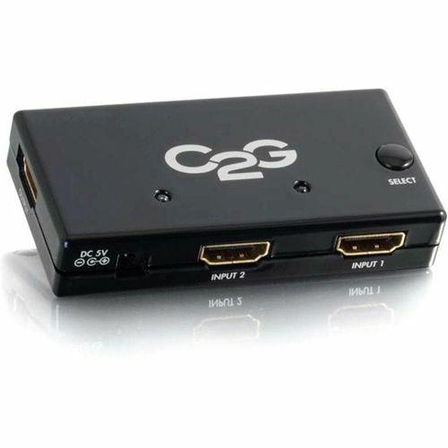 C2G 2-Port HDMI Auto Switch - 1920 x 1080 - Full HD - 2 x 1 - 1 x HDMI Out