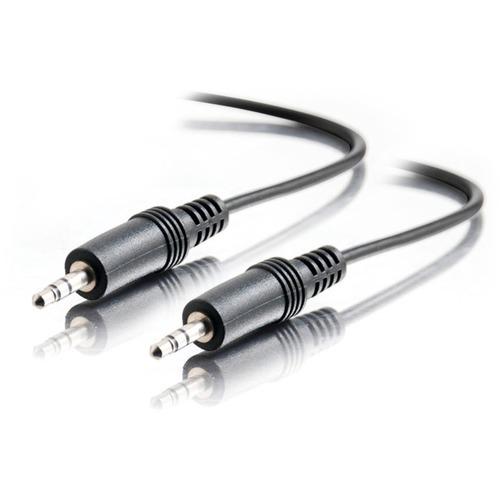 C2G Stereo Audio Cable - Mini-phone Male Stereo - Mini-phone Male Stereo - 0.91m - Black