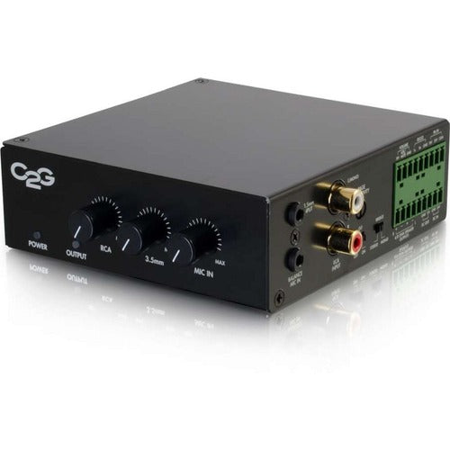 C2G Amplifier - 50 W RMS - Black - 20 Hz to 20 kHz