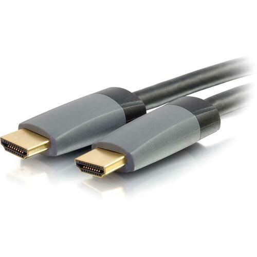 C2G Select 1m High Speed HDMI Cable with Ethernet 4K 60Hz - In-Wall CL2 (3ft) - 3.3 ft HDMI A/V Cable for Audio/Video Device, Home Theater System - First End: 1 x HDMI Male Digital Audio/Video - Second End: 1 x HDMI Male Digital Audio/Video - Supports up