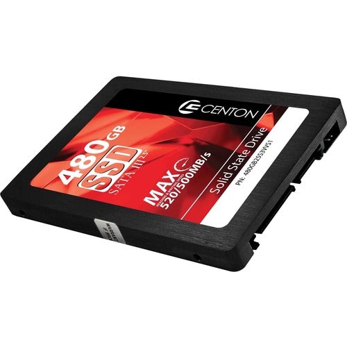 Centon C-380 480 GB Solid State Drive - 2.5" Internal - SATA (SATA/600) - 520 MB/s Maximum Read Transfer Rate