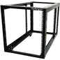 StarTech.com 12U 4 Post Server Equipment Open Frame Rack Cabinet w/ Adjustable Posts & Casters - Store your servers, network and telecommunications equipment in this 12U, adjustable open-frame rack - four post rack - 4 post rack - 12u 4 post rack - 12u s