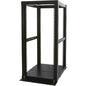 Startech Directship StarTech.com 4 Post Open Frame Rack - 25U Rack Cabinet - Heavy Gauge Mounting Rails - Open Frame - Server Rack (4POSTRACK25) - Store your servers, network and telecommunications equipment in this 25U open-frame rack - 25U Adjustable D