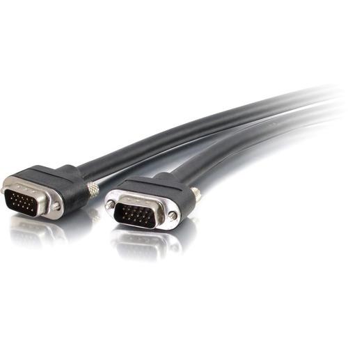 C2G VGA Video Cable - 10 ft VGA Video Cable for Video Device - First End: 1 x HD-15 Male VGA - Second End: 1 x HD-15 Male VGA - Black
