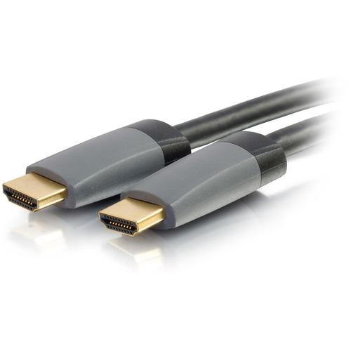 C2G 10ft Select High Speed HDMI Cable with Ethernet 4K 60Hz - In-Wall CL - 10 ft HDMI A/V Cable for Home Theater System, Audio/Video Device, Switch - First End: 1 x HDMI (Type A) Male Digital Audio/Video - Second End: 1 x HDMI (Type A) Male Digital Audio