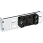 Axis Communications AXIS Mounting Clip for PoE Injector - Black, Silver - 1