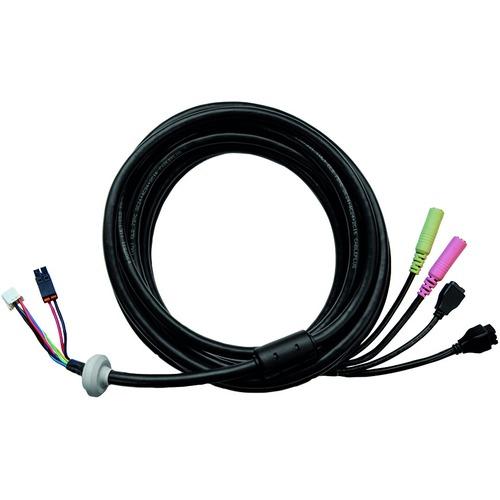 Axis Communications AXIS Multicable A I/O Audio Pwr - 3.3 ft Audio/Power Cable for Surveillance Camera - 1