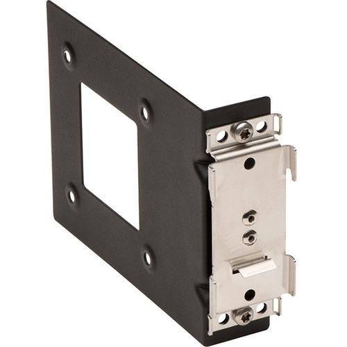 Axis Communications AXIS F8002 Mounting Clip for Network Equipment - Black - Stainless Steel - Black