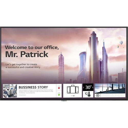 Lg Electronics LG 55UH5F-H Digital Signage Display - 55" LCD - 8 GB - 3840 x 2160 - LED - 500 cd/m‚² - 2160p - HDMI - USB - DVI - Serial - Wireless LAN - Ethernet - Black