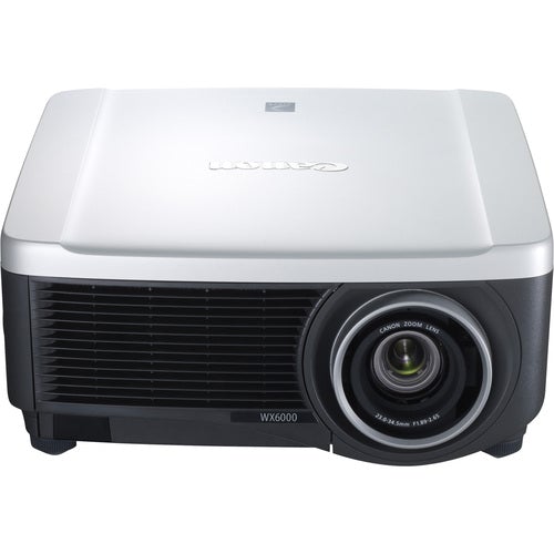 Canon REALiS WX6000 LCOS Projector - 16:10 - White, Black - 1440 x 990 - 720pWXGA+ - 1,000:1 - 5700 lm - HDMI - DVI - VGA In - Network (RJ-45) - 3 Year Warranty