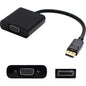 Add-On Computer AddOn 57Y4393-AO-5PK DisplayPort/VGA Video Cable - 7.9" DisplayPort/VGA Video Cable for Video Device, Monitor - First End: 1 x DisplayPort Male - Second End: 1 x HD-15 - Supports up to 1920 x 1200 - Copper Plated Connector - Black - 5