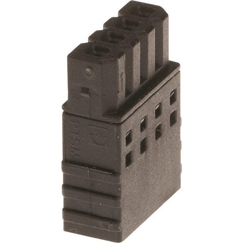 Axis Communications AXIS Connector A 4-pin 2.5 Straight, 10 pcs - 10 Pack - 1 x Terminal Block Male - Black