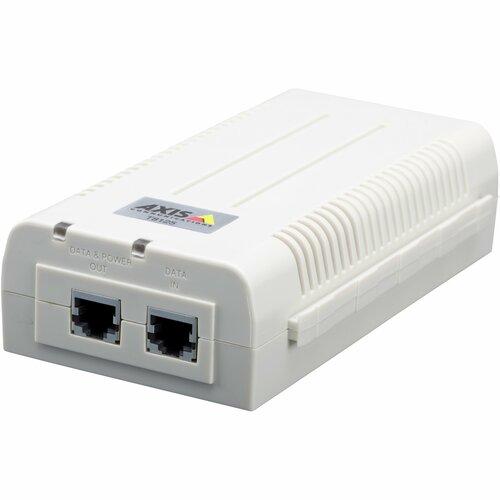 Axis Communications AXIS T8125 AC 24 V Midspan 60 W 1-port - 24 V AC Input - 55 V DC Output - 1 x 10/100/1000Base-T Input Port(s) - 1 x 10/100/1000Base-T Output Port(s) - 60 W