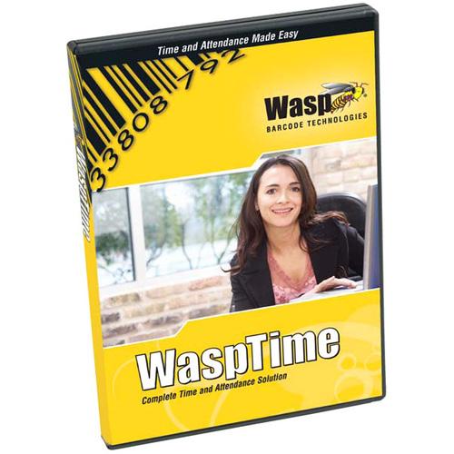 WaspTime v7 Professional - with Barcode Clock