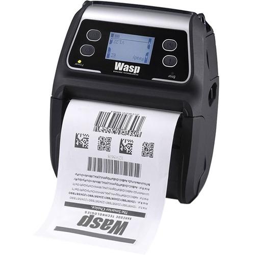 Wasp Wpl4mb Mobile Direct Thermal Printer - Monochrome - Portable - Label Print - USB - Bluetooth - Battery Included - 90" (2286 mm) Print Length - 4.09" Print Width - 101.60 mm/s Mono - 203 dpi - 4.41" (112 mm) Label Width - 90" (2286 mm) Label Length