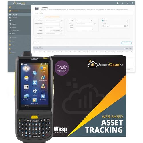 Wasp HC1 2D Mobile Computer with QWERTY Keypad - 3.8" Touchscreen - LCD - Wireless LAN - Battery Included